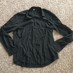 Black Button Down